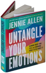 JENNIE ALLEN SIGNED Untangle Your Emotions 1ST EDITION HARDCOVER Xian Self Help