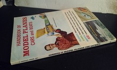 Handbook for Model Planes Boats and Cars Bill Winter / Fawcett 1965 112-pages