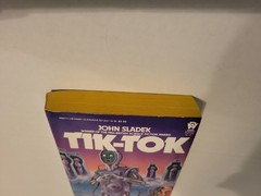 Tik-Tok by John Sladek. 1983 Daw 1st Print. Dark Comedy Sci-fi Paperback