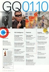GQ Magazine – January 2010 with Rihanna on the cover
