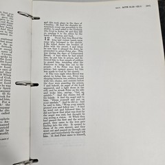 The New Covenant New Testament RSV Wide Margin 3 Ring Binder 1962 Looseleaf