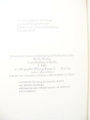 I Am Thinking of Kelda by Evelyn Wells Inscribed First Edition 1976 Hardcover