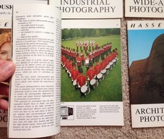 8 Hasselblad series booklets + Hasselblad 10 Years on The Moon 1969 – 1979