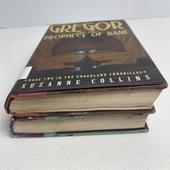 Gregor 2 Book Lot Suzanne Collins HC EX lib