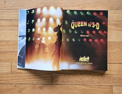 Queen in 3-D by Brian May (2018, Hardcover) w/3-D Viewer!