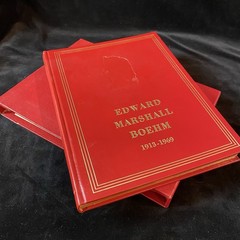 Signed Ltd Ed Edward Marshall Boehm 1913-1969 Book Slipcase Missing Medallion