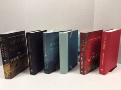KRISTIN HANNAH Mixed lot 6 WOMEN, WINDS, NIGHTINGALE, FIREFLY, ANGEL, MYSTIC