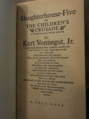 Slaughterhouse Five Kurt Vonnegut Jr Dell Vintage Paperback 1973