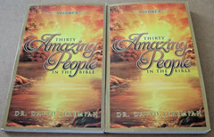 DR. DAVID JEREMIAH STUDY GUIDES THIRITY AMAZING PEOPLE IN THE BIBLE VOL 1-2 +