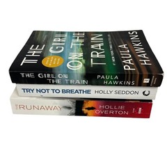 Lot/3 Fiction Thrillers/Suspense Paula Hawkins/Holly Seddon/Hollie Overton