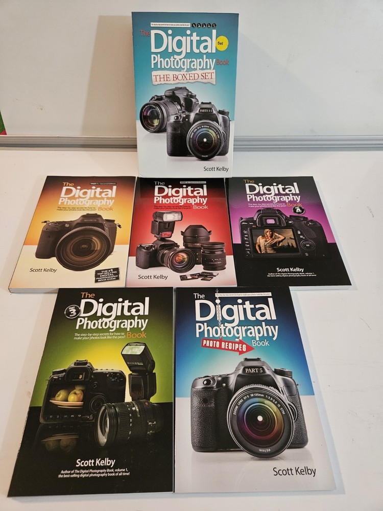 The Digital Photography Book The Boxed Set Parts 1-5 Scott Kelby