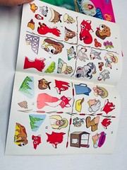 Vintage Disney Sticker Fun Books- Cinderella Fox and the Hound Bambi Set BIN 61