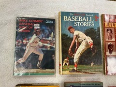 Vintage Baseball Books & Magazines Lot – 13 Mid-Century Titles (1940s-1970s)