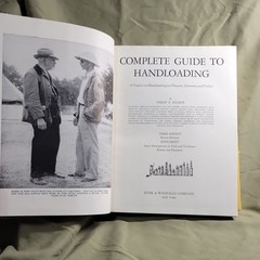 Complete Guide to Handloading by Philip B. Sharpe 3rd Ed 2nd Rev 1953 Hardcover