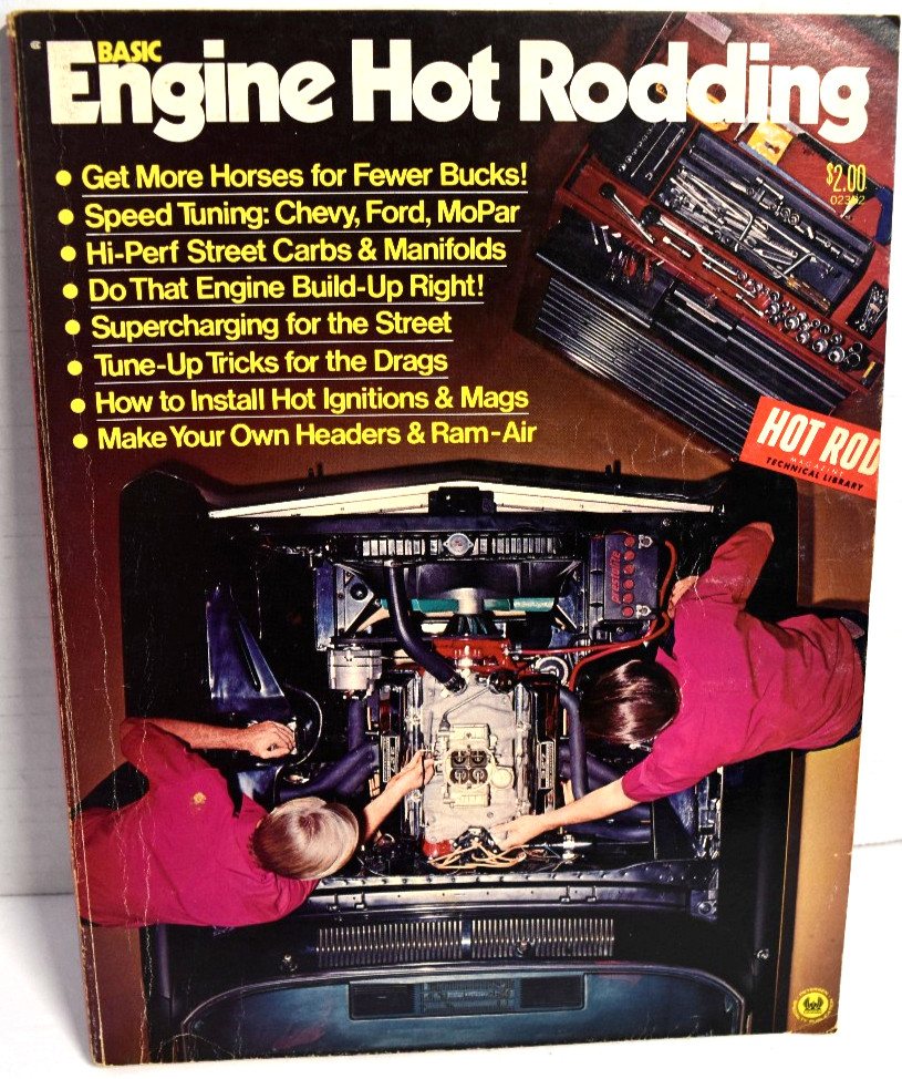 BASIC Engine Hot Rodding 1972 Petersen Manual Hot Rodding Performance Cars
