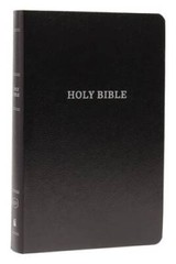 KJV, Gift and Award Bible, Imitation Leather, Black, Red Letter Edition, – GOOD