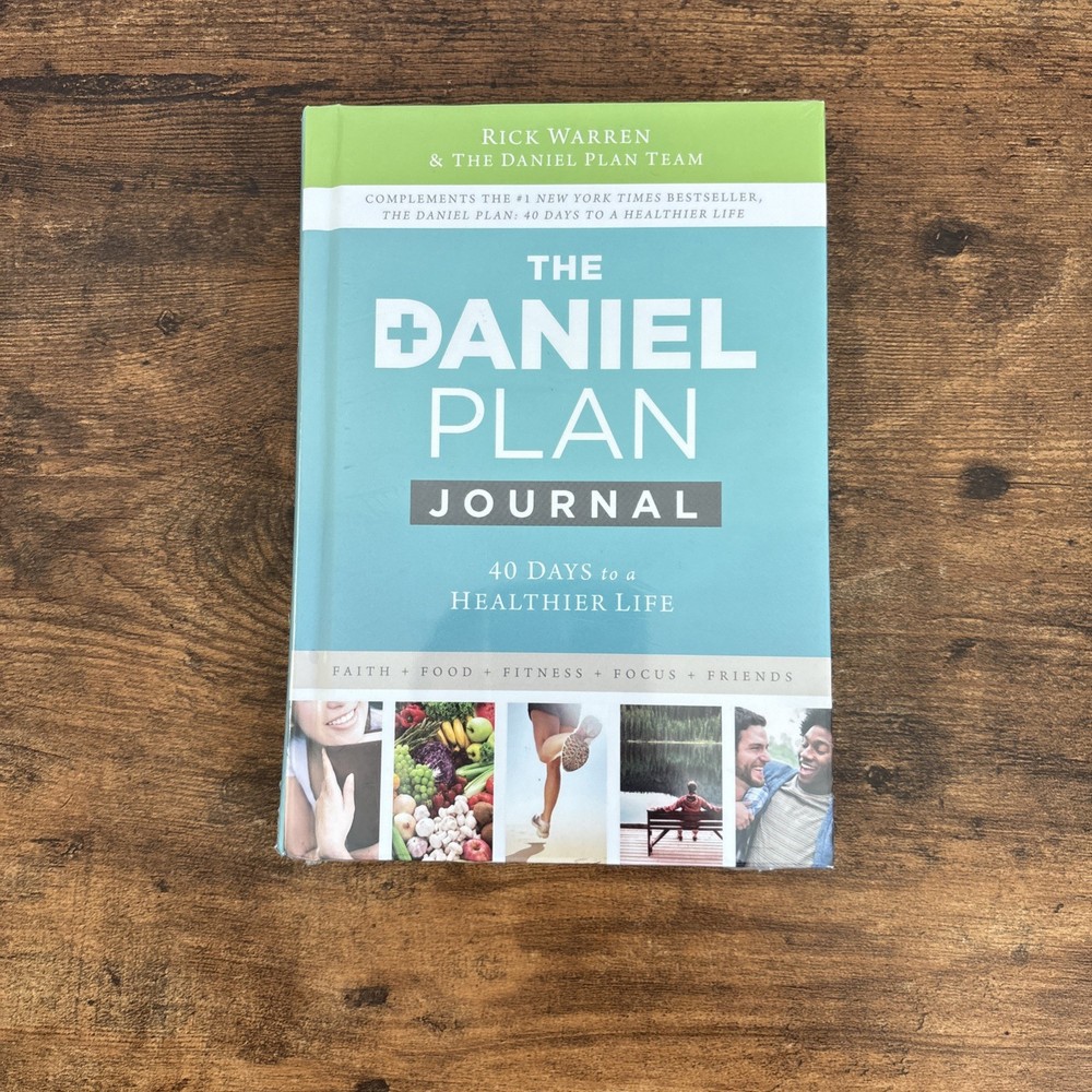 The Daniel Plan Journal : 40 Days to a Healthier Life by Rick Warren (2013,…