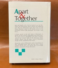 Studies in Anabaptist and Mennonite History: Apart and Together : Mennonites in