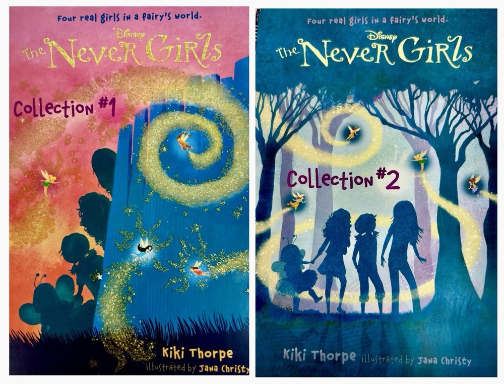 Disney: The Never Girls Collection. Box Sets #1 and #2 by Kiki Thorpe. EUC