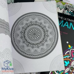 Mandalas Coloring Books For Meditation Adult Relaxation Stress Relief Set Of 6