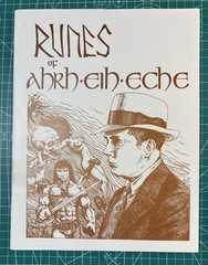 Runes of Ahrh Eih Eche Fanzine Jonathan Bacon-Signed 1976 Robert E. Howard VF