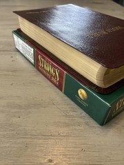 New Strong’s Reference Bible King James Version KJV BONDED LEATHER Nelson 1745