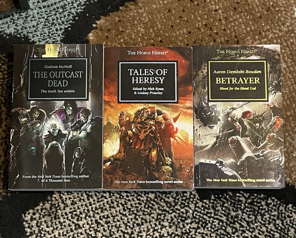 Horus Heresy, Warhammer 40K, Black Library. Horus Heresy Bundle 10, 17, 24