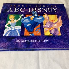 Disney ABC Pop Up Alphabet Book Robert Sabuda Hardcover Vintage 1998