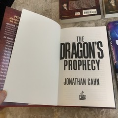 Jonathan Cahn 6 Book Lot Set The Harbinger DVD Return of Gods Dragon’s Prophecy+