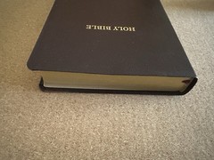 KJV Comfort Print Reference Giant Print Bible Burgundy Bonded Leather Red Ltr