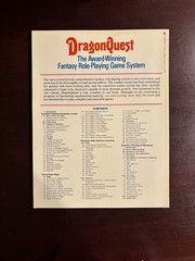 DragonQuest / NEW 2nd Edition / SPI / VTG RPG Heroic Adventure Book