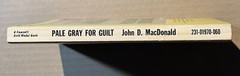 PALE GRAY FOR GUILT by John D. MacDonald vintage 1968 Fawcett paperback