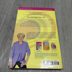 You Can Heal Your Life by Louise L Hay Paperback Self Help Healing Guide Book