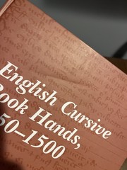 ENGLISH CURSIVE BOOK HANDS, 1250-1500 By M B Parkes – Hardcover