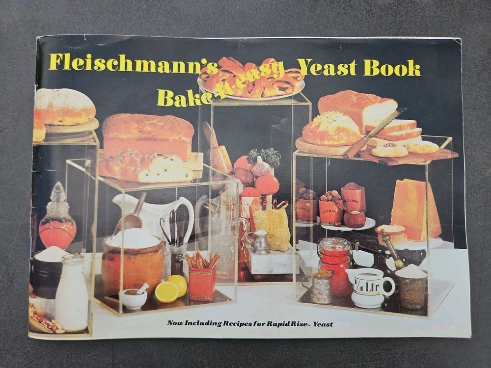 Fleischmann’s Bake-It-Easy Yeast Book Vintage Cookbook