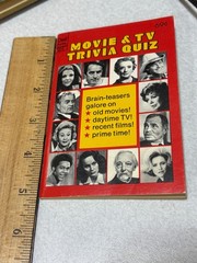 1982 Movie & TV Trivia Quiz Mini Magazine Dell Purse Book 64 pages