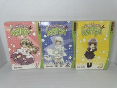 Kamichama Karin Volumes 1,2,3 Manga Koge-Donbo English Version Manga Book Lot