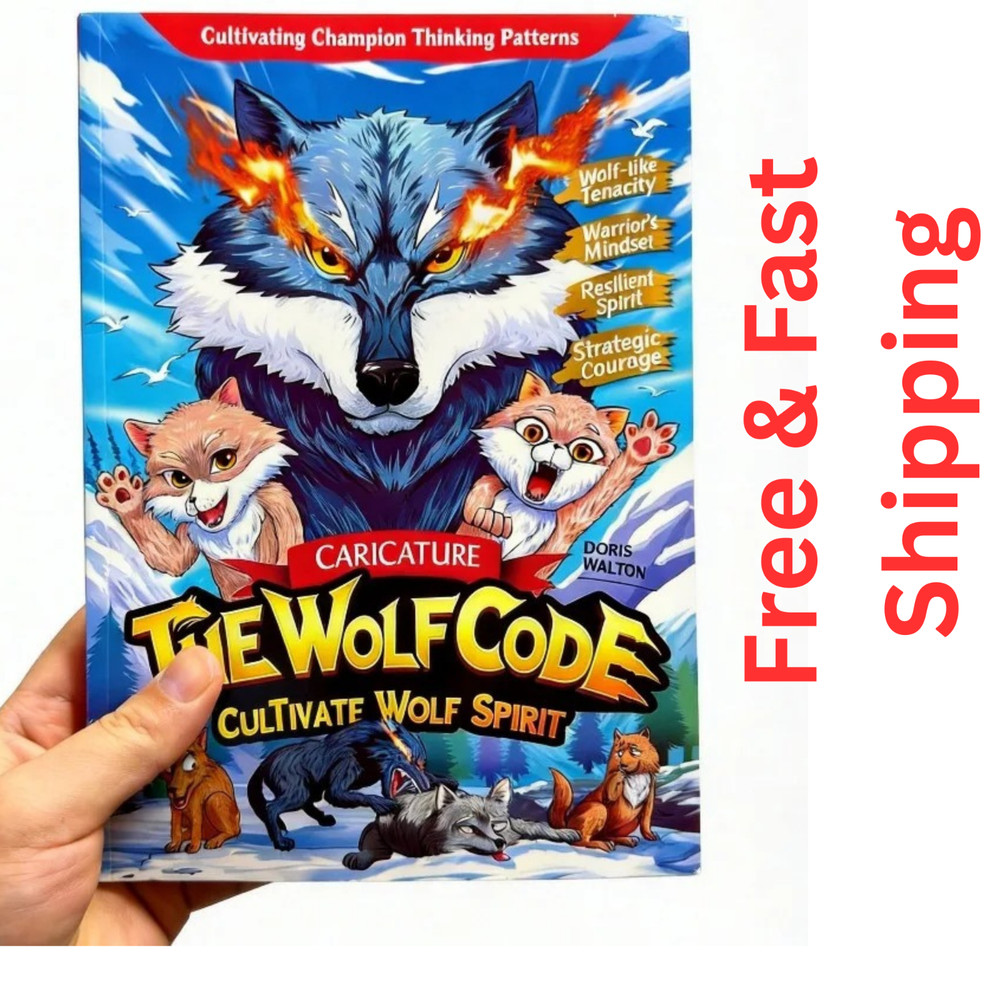 The Wolf Code: Cultivate Wolf Spirit & Growth Mindset Children’s Book Ages 6-10