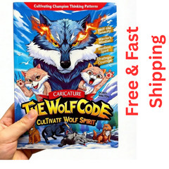 The Wolf Code: Cultivate Wolf Spirit & Growth Mindset Children’s Book Ages 6-10