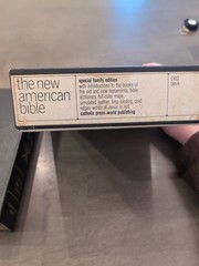 The New American Bible Special Family Edition Triple Column Catholic Press-world