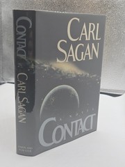 Contact Carl Sagan Simon and Schuster 1985 HC DJ 1st Ed/1st Printing VG