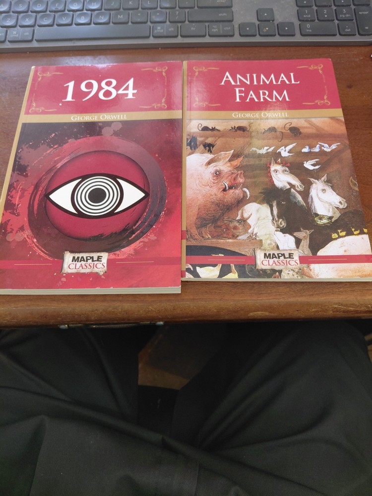 1984 & Animal Farm (Set of 2 Books) by George Orwell