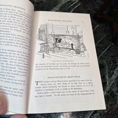 Vintage Massachusetts Beautiful Book Wallace Nutting 1923 Reprint 8th Edition