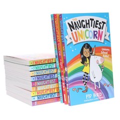 The Naughtiest Unicorn Series 12 Books Paperback Set – Ages 5-8 – By Pip Bird