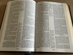 KJV Comfort Print Reference Giant Print Bible Black Bonded Leather Red Ltr 2016