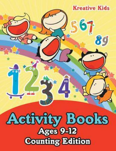 Activity Books Ages 9-12 Counting Edition by Kids, Kreative, Like New Used, F…