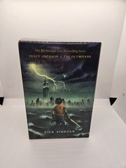 Percy Jackson and the Olympians Hardcover Box Set by Rick Riordan First Edition