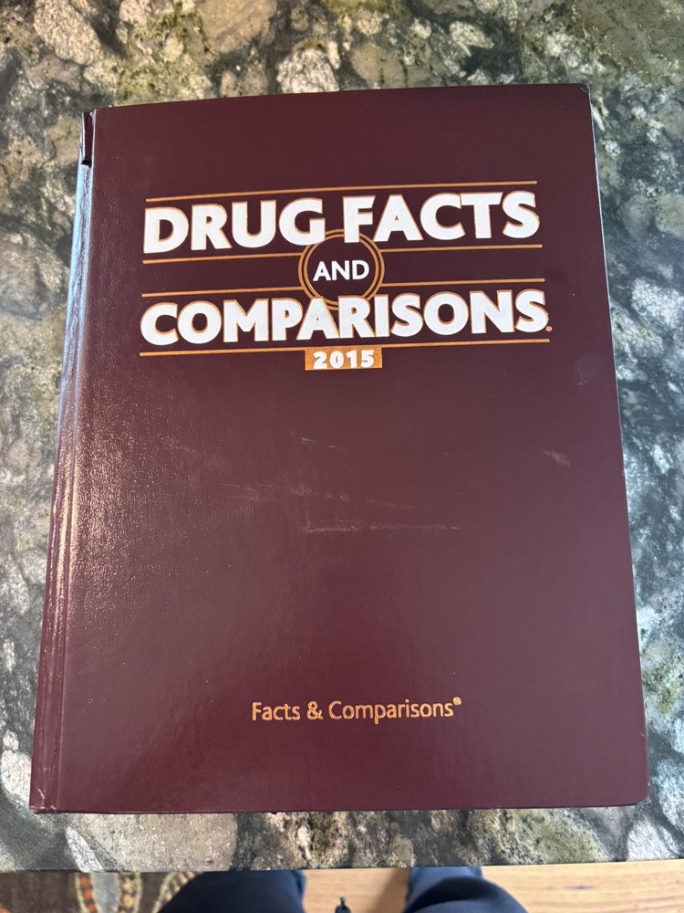 Drug Facts and Comparisons 2015 Hardcover with CD-ROM