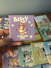 Disney Pixar Usborne Bluey Massive Lot of 50+ Kids Mini Books Stories Coloring