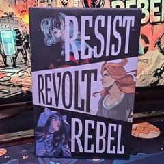 ​RESIST REVOLT REBEL Comic Book Lot 3 Book Set Trade Paperback Graphic Novel